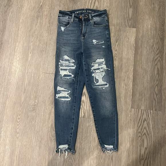 American Eagle 00 Curvy Hi-Rise Jegging x-short - Picture 2 of 5